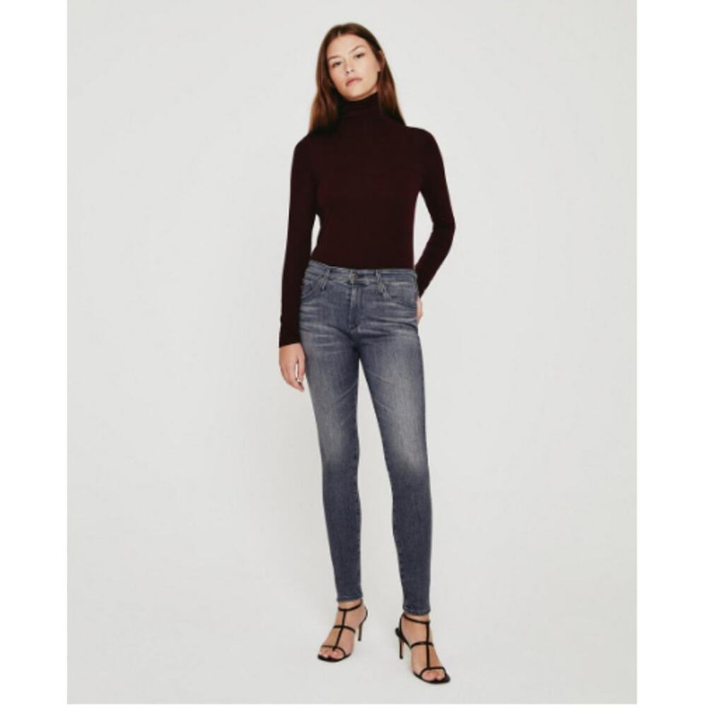 AG DENIM NWT Farrah Skinny Ankle in Metro // 00 (24)